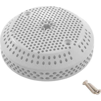 Suction Cover, BWG/GG, 3-3/4", 124 gpm, White, w/Screws