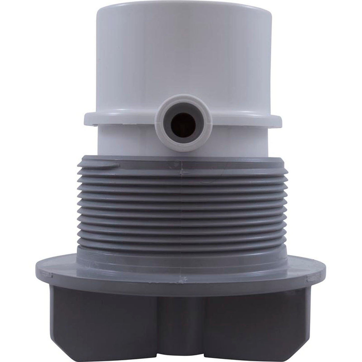 Accesorio de pared, conjunto de succión BWG/BWG, 3-5/8" de alto, 2-1/2" de espiga, gris