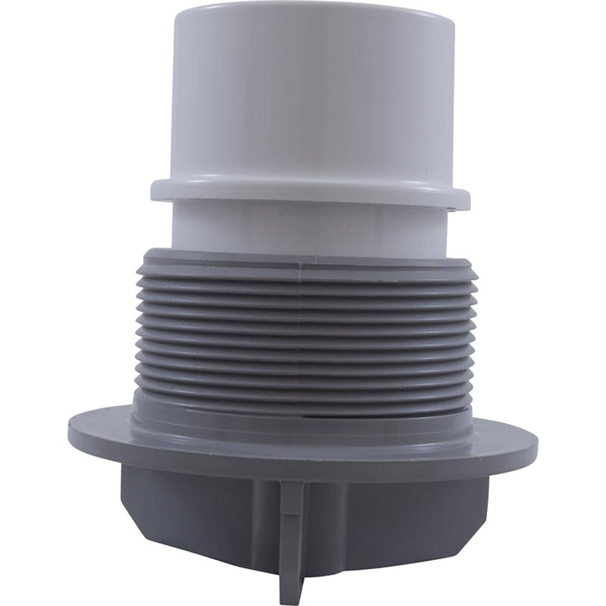 Wall Fitting, BWG/BWG Suction Assembly, 3-5/8"hs, 2-1/2"spg, Gray