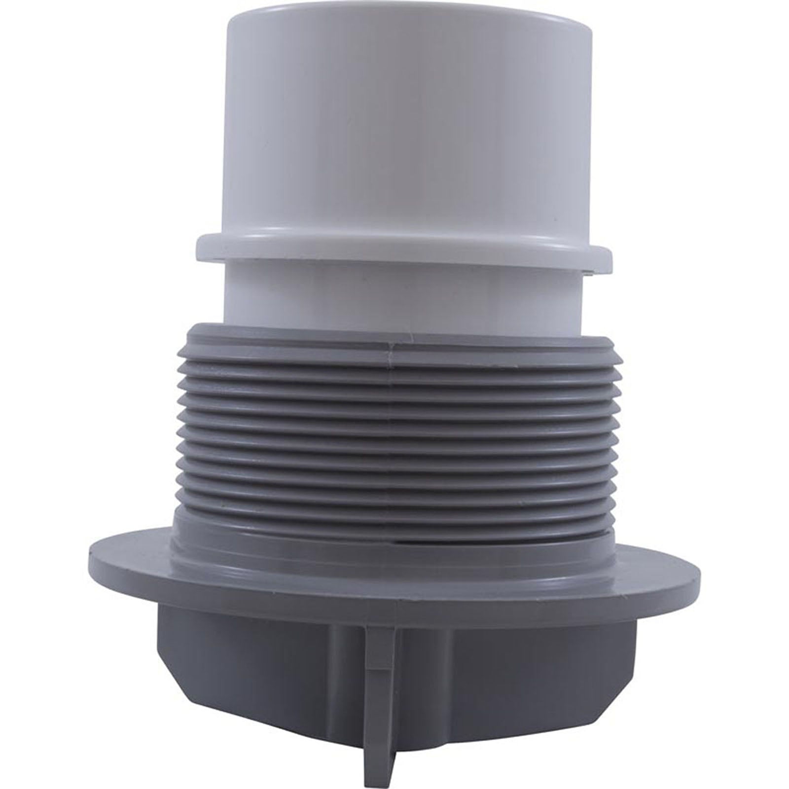 Wall Fitting, BWG/BWG Suction Assembly, 3-5/8"hs, 2-1/2"spg, Gray