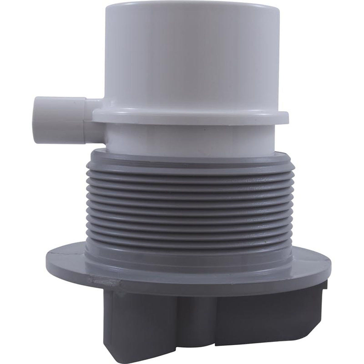 Wall Fitting, BWG/BWG Suction Assembly, 3-5/8"hs, 2-1/2"spg, Gray