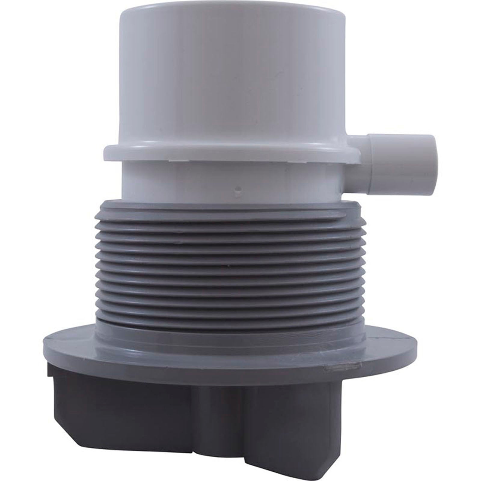 Wall Fitting, BWG/BWG Suction Assembly, 3-5/8"hs, 2-1/2"spg, Gray
