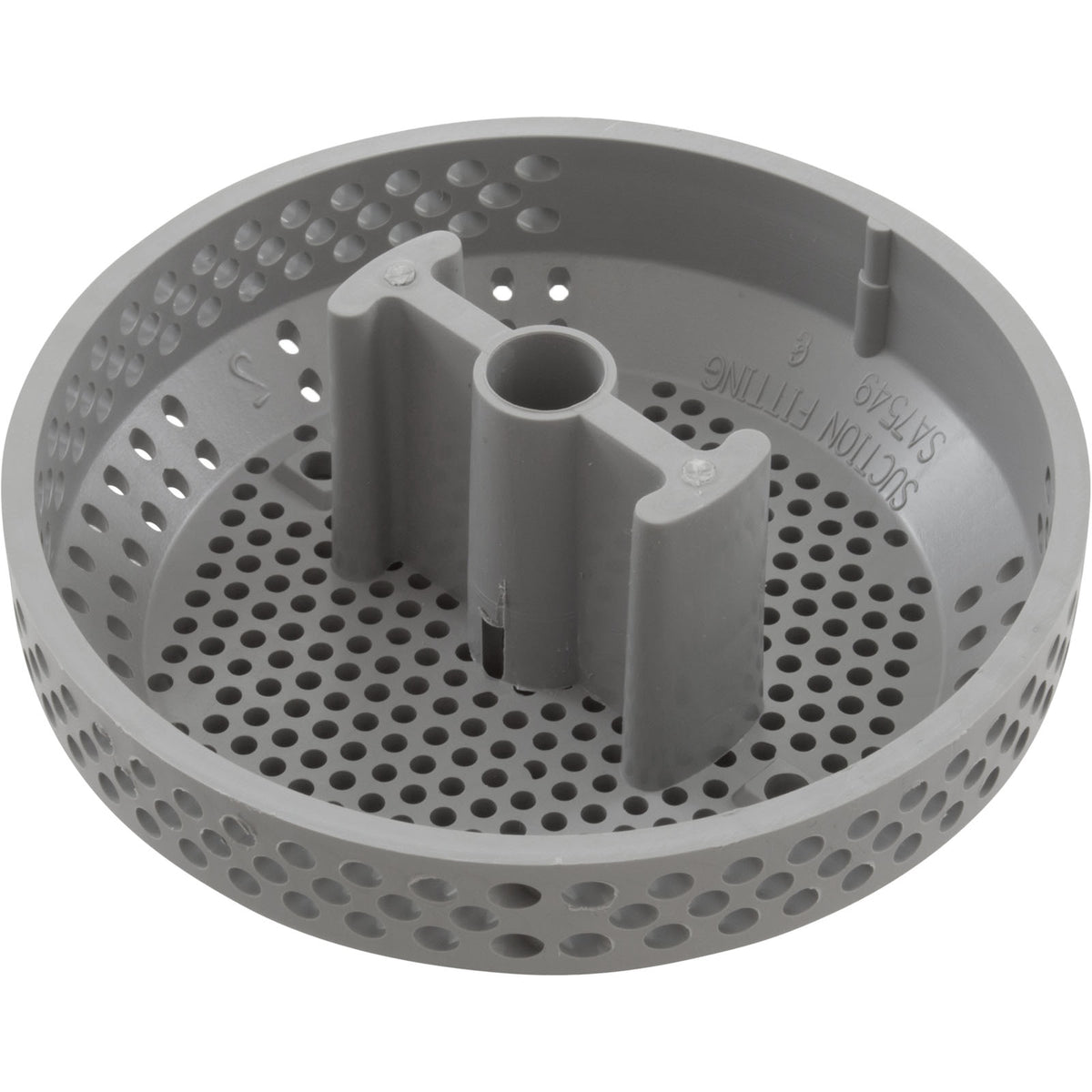 Suction Cover, BWG/GG, 3-3/4", 124 gpm, Gray, w/Screws