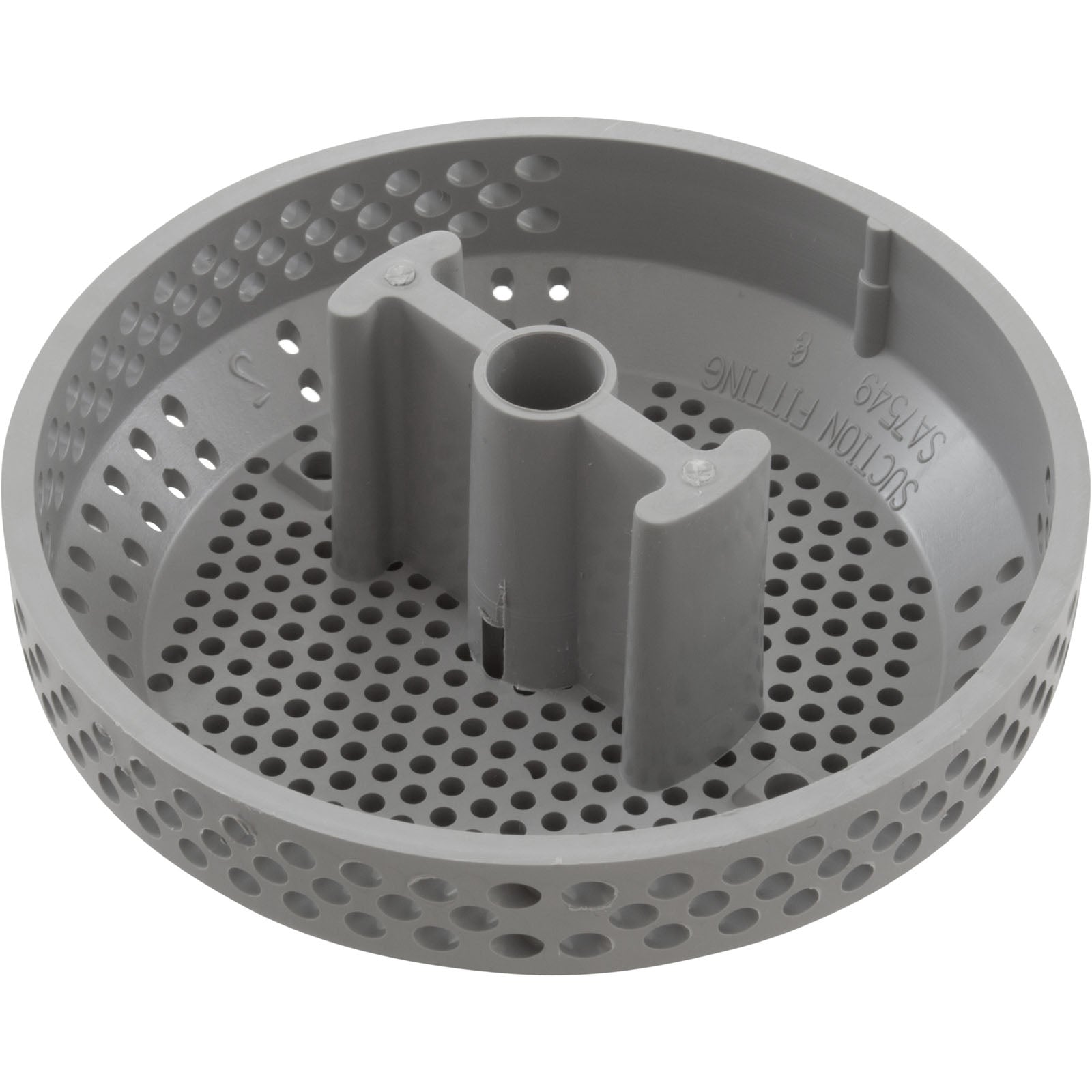 Suction Cover, BWG/GG, 3-3/4", 124 gpm, Gray, w/Screws