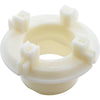 Wall Fitting, BWG/GG, 2-3/8"hs, 2"s, White