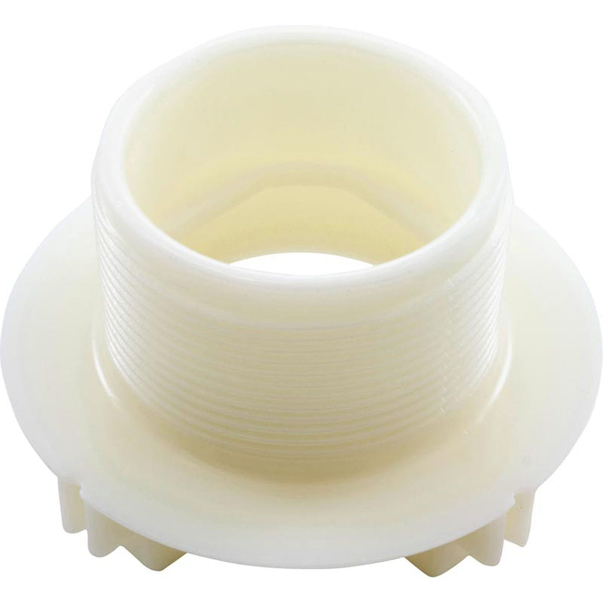 Wall Fitting, BWG/GG, 2-3/8"hs, 2"s, White