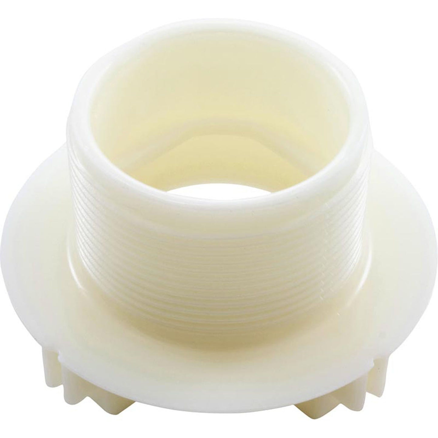 Wall Fitting, BWG/GG, 2-3/8"hs, 2"s, White