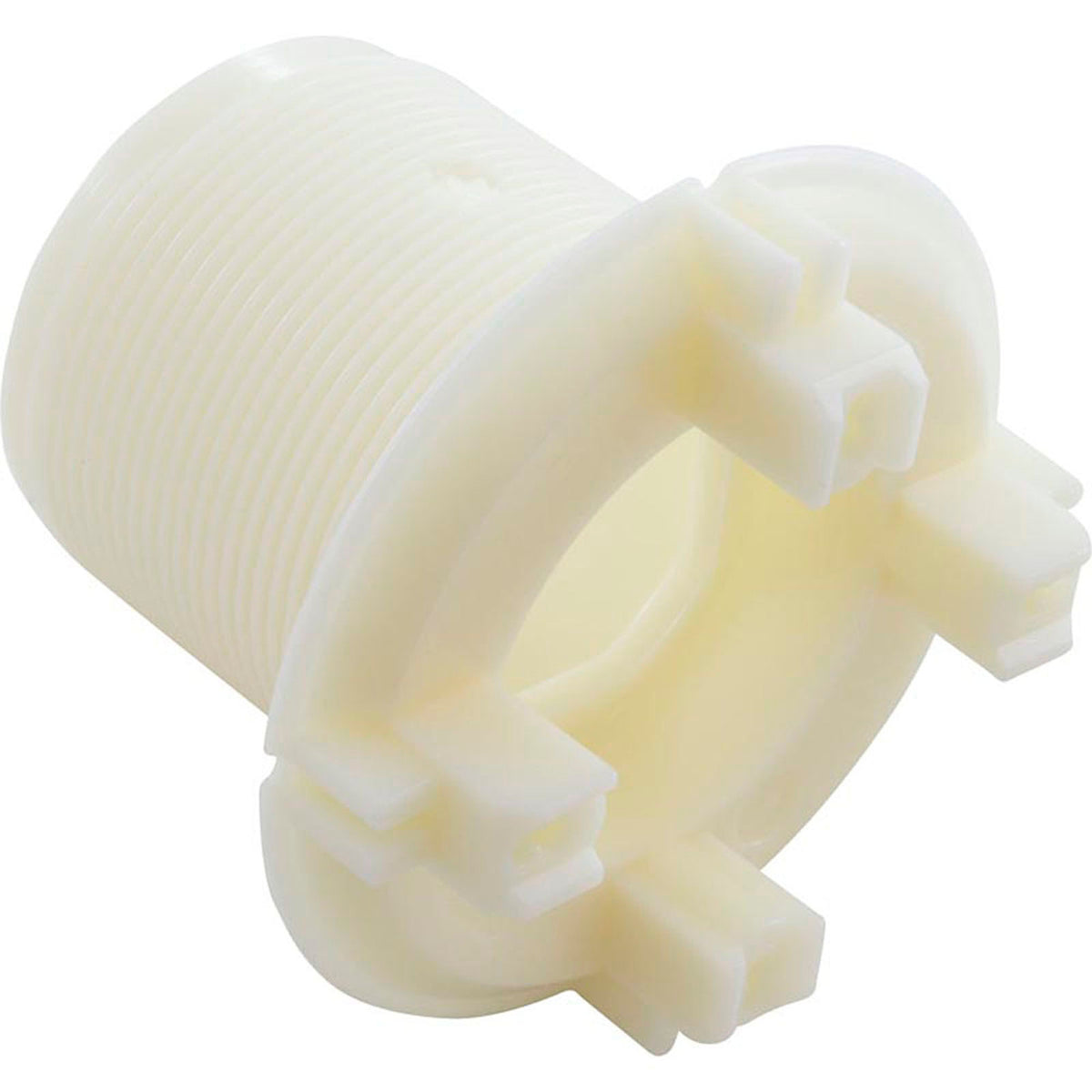 Wall Fitting, BWG/GG, 2-3/8"hs, 2"s, Long, White