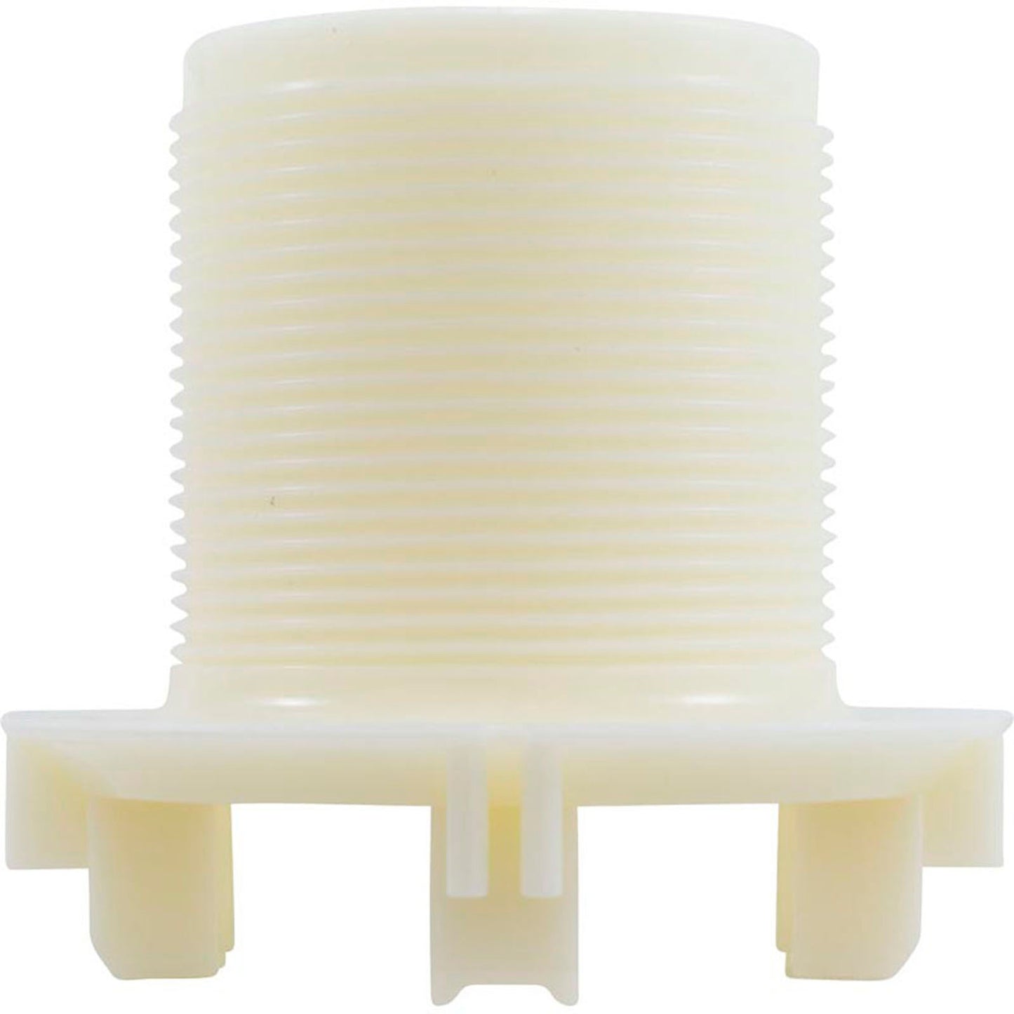 Wall Fitting, BWG/GG, 2-3/8"hs, 2"s, Long, White