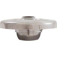 Escutcheon, BWG/BWG Budget Jet,w/Dir Eyeball,Polished Chrome