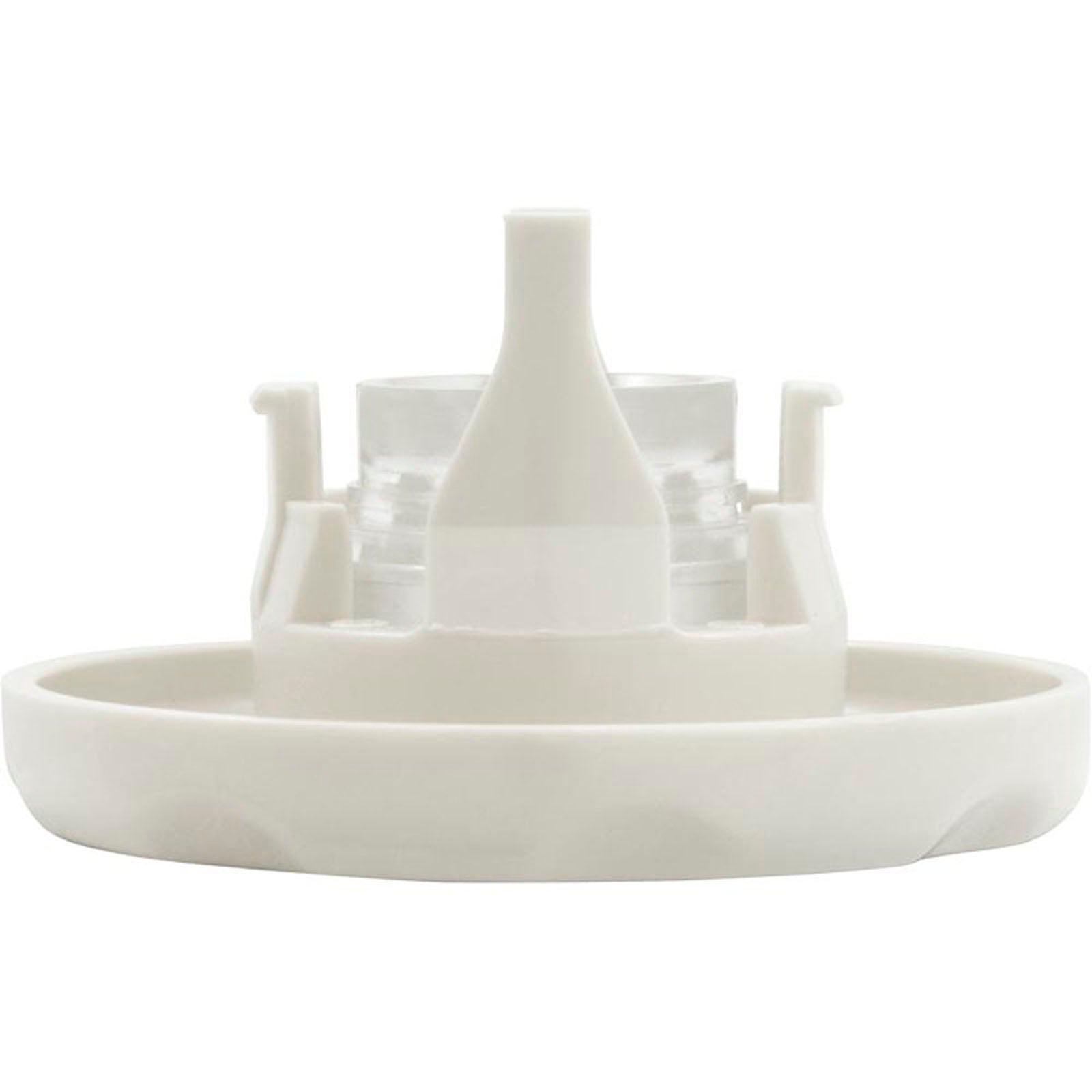 Jet Intl, BWG/BWG Adjustassage, Roto, 2-1/2"Fd, Smth Scal, Bsct/Clr