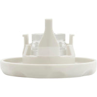 Jet Intl, BWG/BWG Adjustassage, Roto, 2-1/2"Fd, Smth Scal, Bsct/Clr
