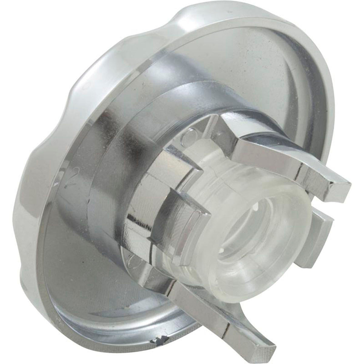 Jet Intl, BWG/BWG Adjustassage, Roto, 2-1/2"Fd, Smth Scal, Chr/Clr
