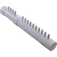 Manifold, 3/8" Barb, 14 Port, Dead End, 1-1/2" Spigot