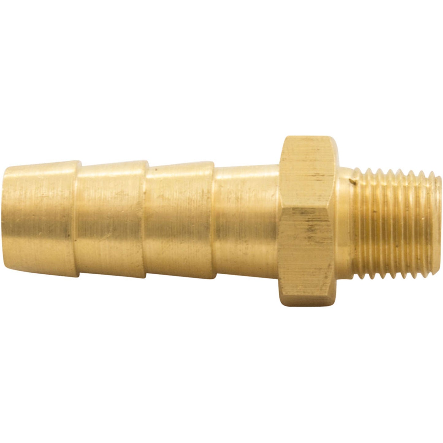 Barb Adapter, Sundance, 1/8"mpt x 3/8"barb