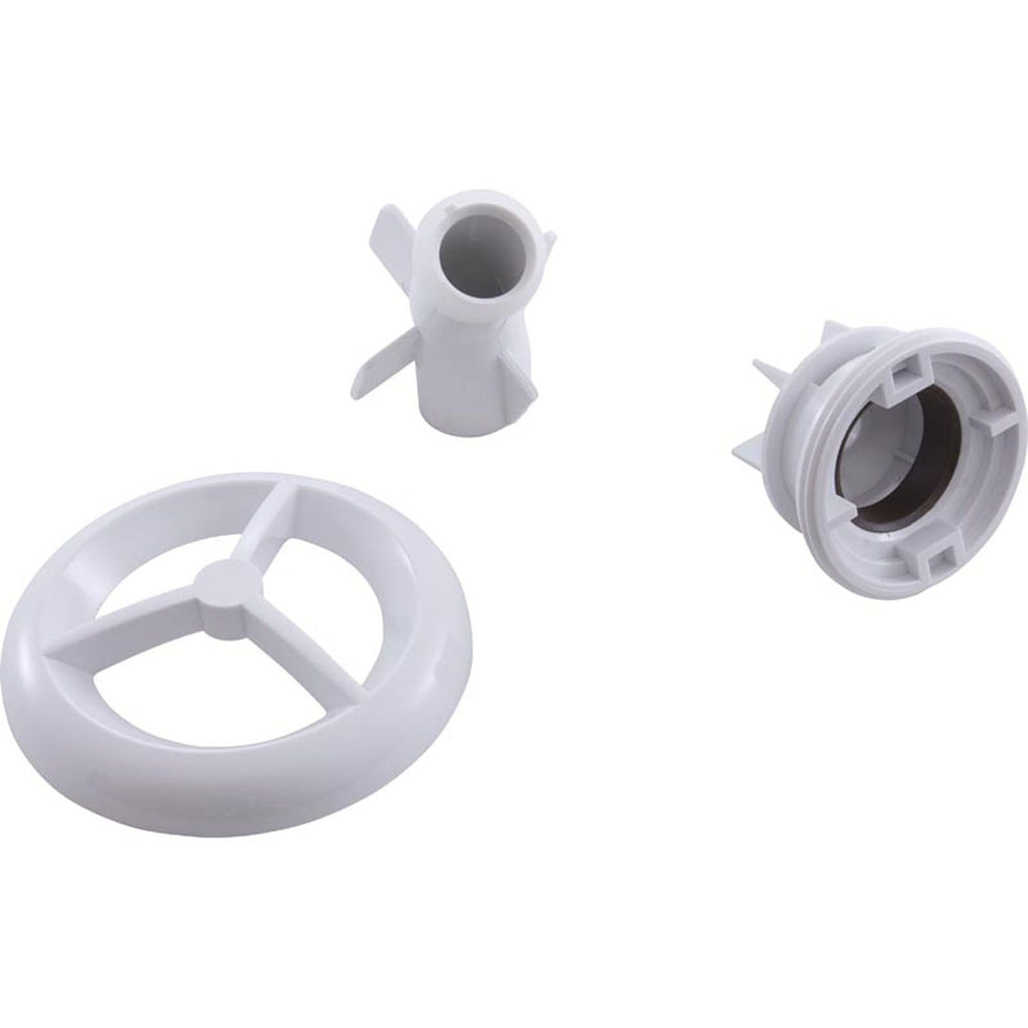 Jet Intl, BWG/HAI Caged Freedom, 3-3/8" fd, roto, liso, blanco