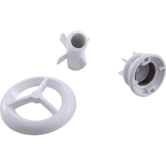 Jet Intl, BWG/HAI Caged Freedom, 3-3/8" fd, roto, liso, blanco