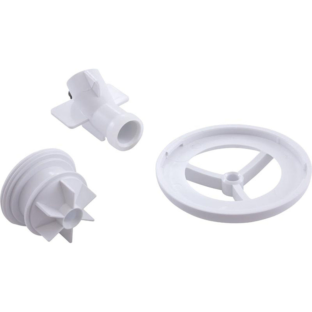 Jet Intl, BWG/HAI Caged Freedom, 3-3/8"fd, Roto, Smth, White