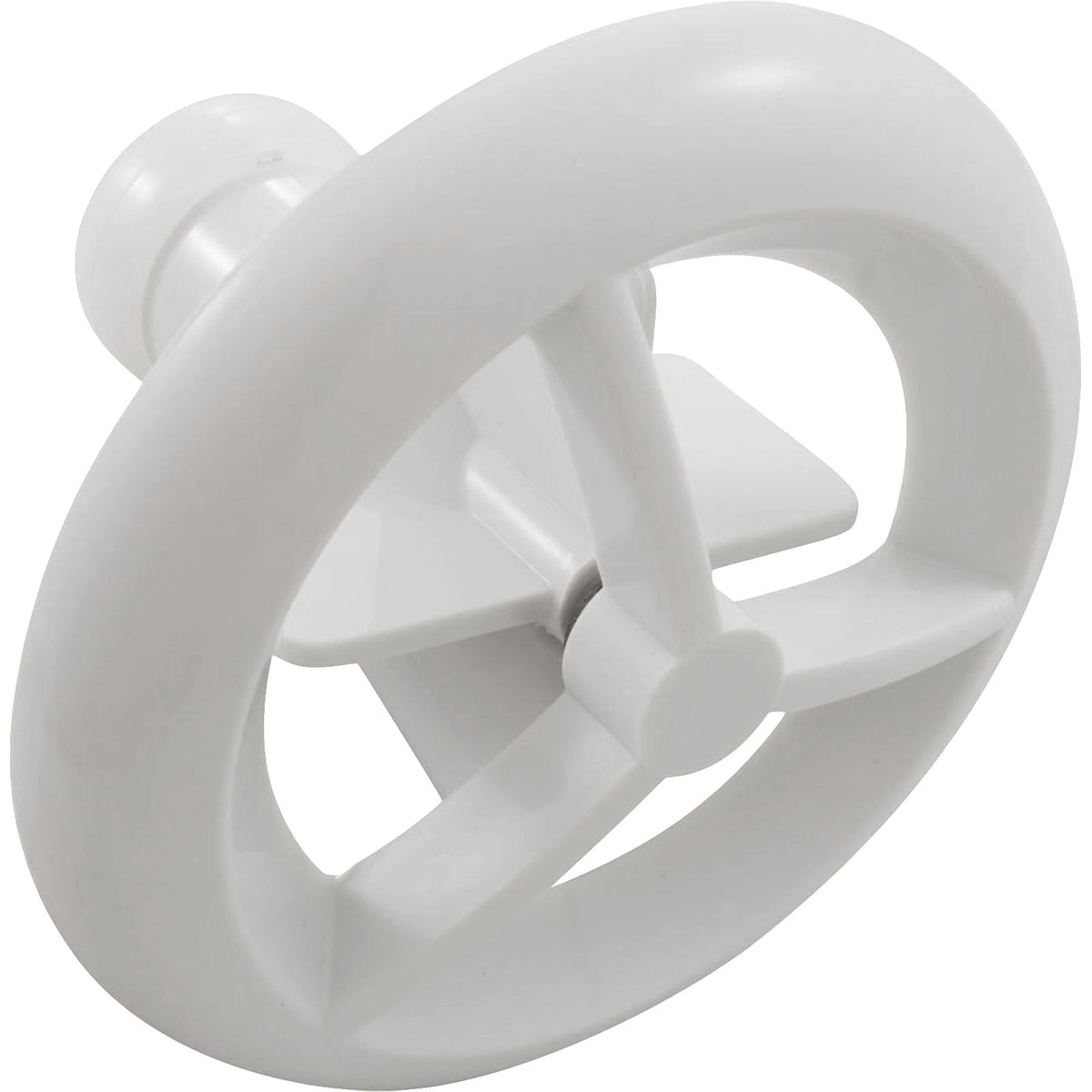 Jet Intl, BWG/HAI Microssage, 3-9/16"fd, Roto, Smth, White
