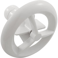 Jet Intl, BWG/HAI Microssage, 3-9/16"fd, Roto, Smth, White