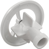 Jet Intl, BWG/HAI Microssage, 3-9/16"fd, Roto, Smth, White