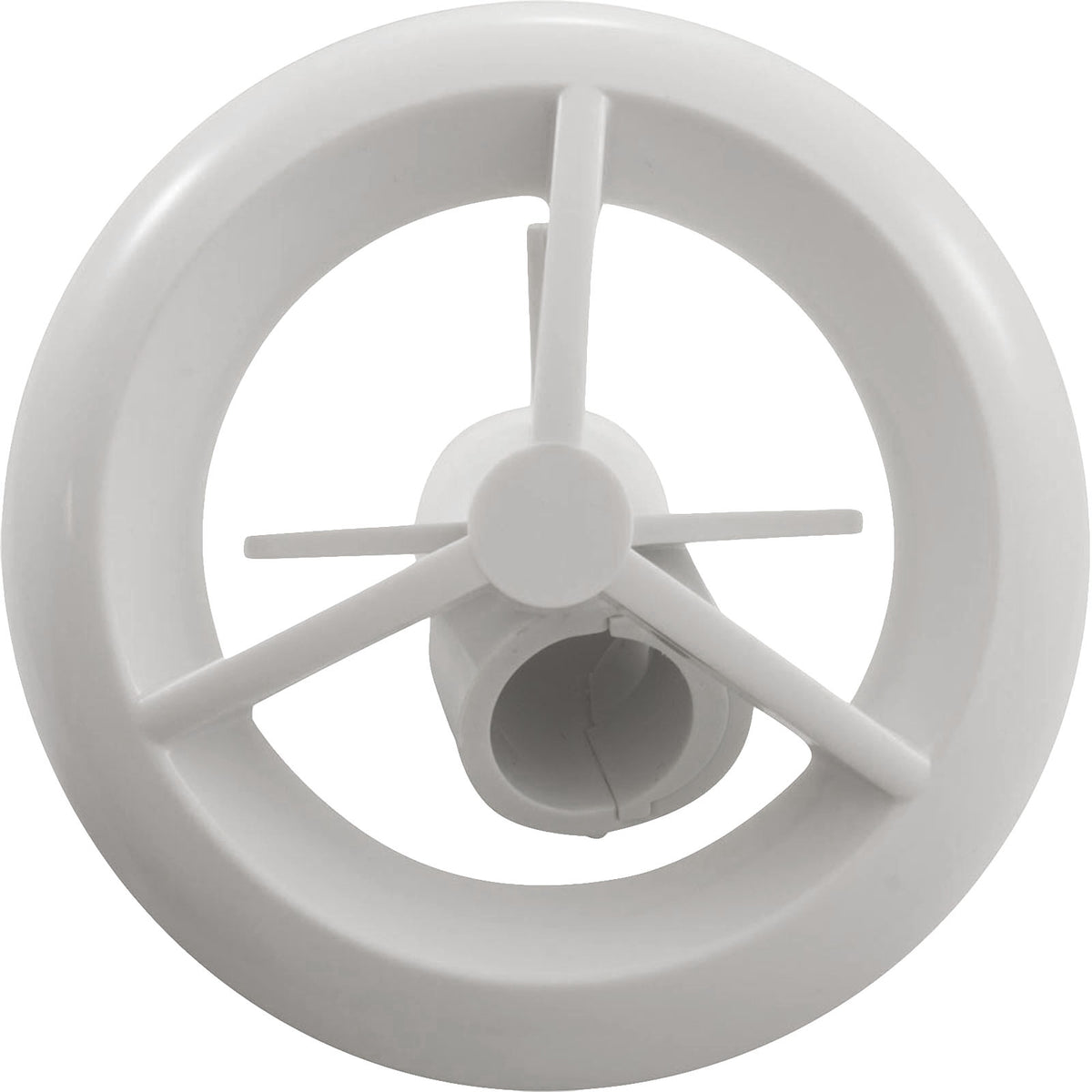 Jet Intl, BWG/HAI Microssage, 3-9/16"fd, Roto, Smth, White