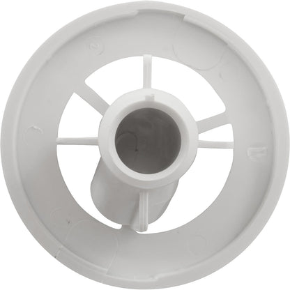 Jet Intl, BWG/HAI Microssage, 3-9/16"fd, Roto, Smth, White