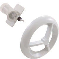 Jet Intl, BWG/HAI Microssage, 3-9/16"fd, Roto, Smth, White