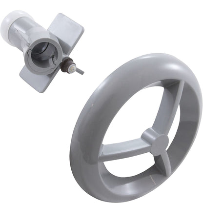 Jet Intl, BWG/HAI Microssage, 3-9/16"fd, Roto, Smth, Gry