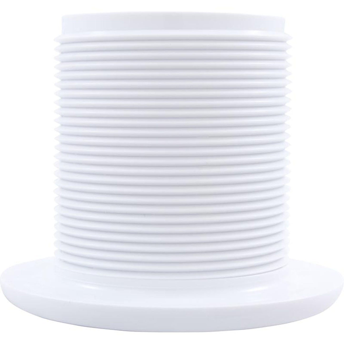 Wall Fitting, BWG/HAI Hydro Jet, 2-9/16"l, 2-3/8"hs, Long, White