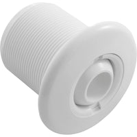 Jet Intl, BWG/HAI Hydro Jet, Long, 3-3/8"fd, w/o Nut, Dir, White