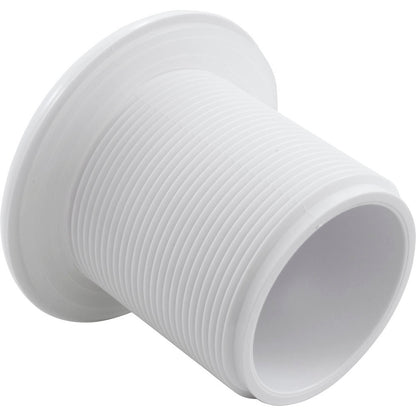 Jet Intl, BWG/HAI Hydro Jet, largo, 3-3/8" fd, sin tuerca, dir., blanco