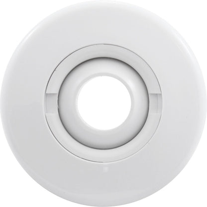 Jet Intl, BWG/HAI Hydro Jet, largo, 3-3/8" fd, sin tuerca, dir., blanco