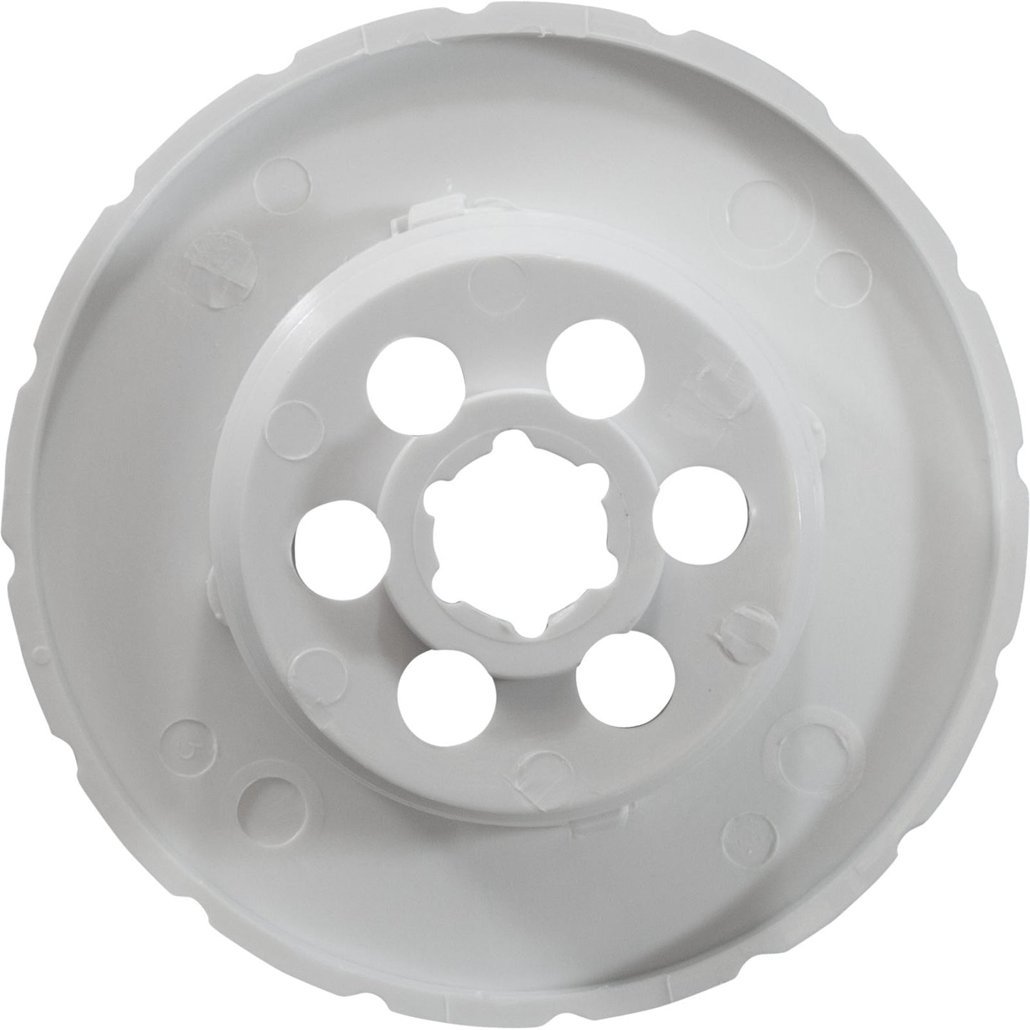 Jet Intl, BWG/HAI Magnaflo, solo asa, acanalado, color blanco