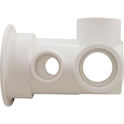 Cuerpo de chorro, chorro de mariposa de 3 puertos BWG/HAI, 3-1/4" de alto, a1" de ancho, 1-1/2" de ancho