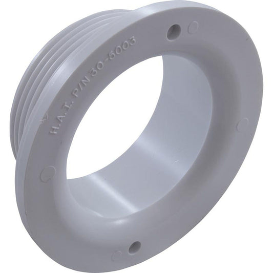 Robinetterie murale, jet papillon à 3 ports BWG/HAI, 3-1/4"hs, blanc