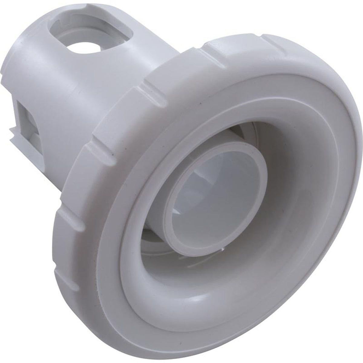 Jet Intl, BWG/HAI 3-Port Butterfly, Dir, Ribbed, White