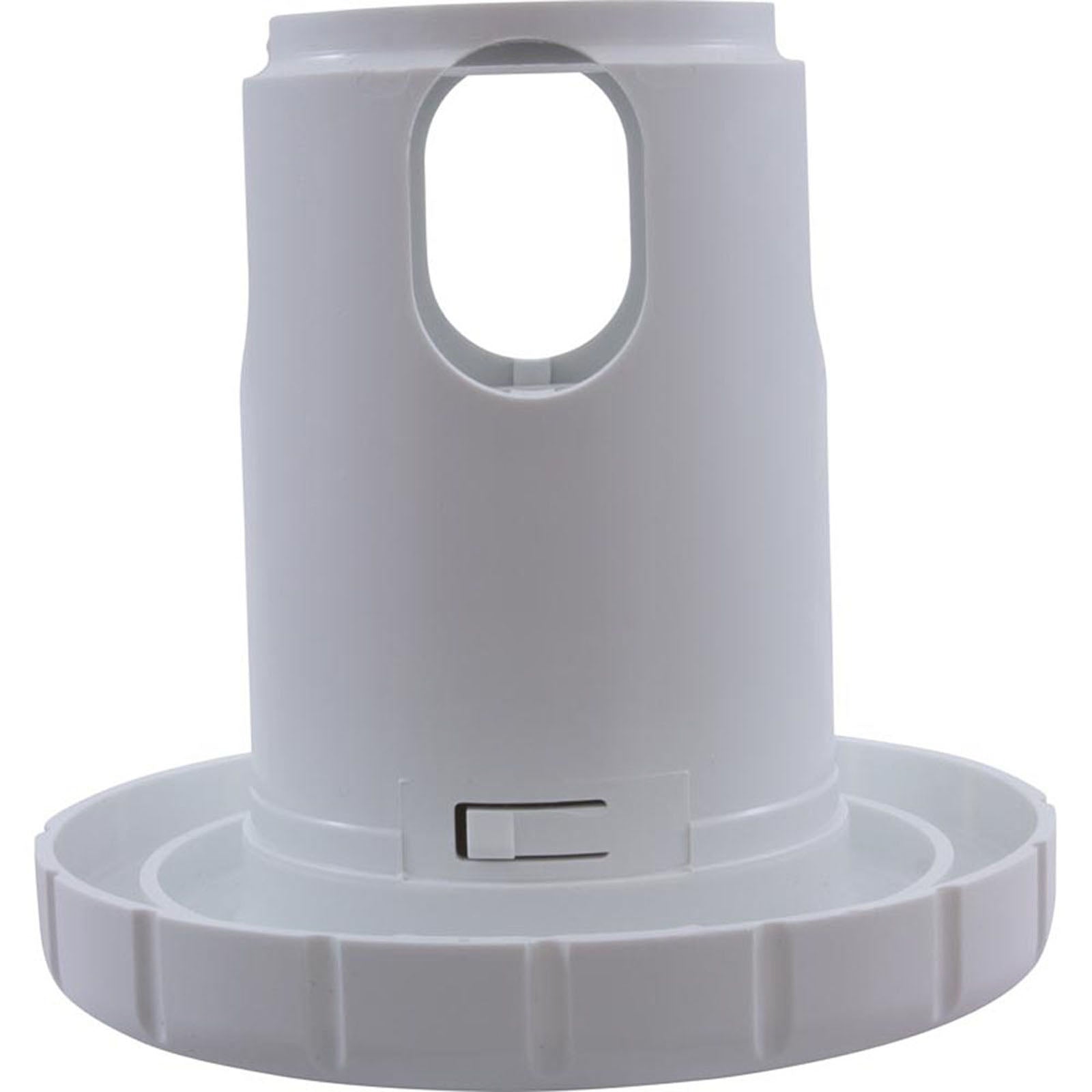 Jet Intl, BWG/HAI 3-Port Butterfly, Dir, Ribbed, White