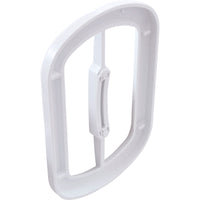 Faceplate, BWG/HAI Vertassage, 7-1/8"fd, White