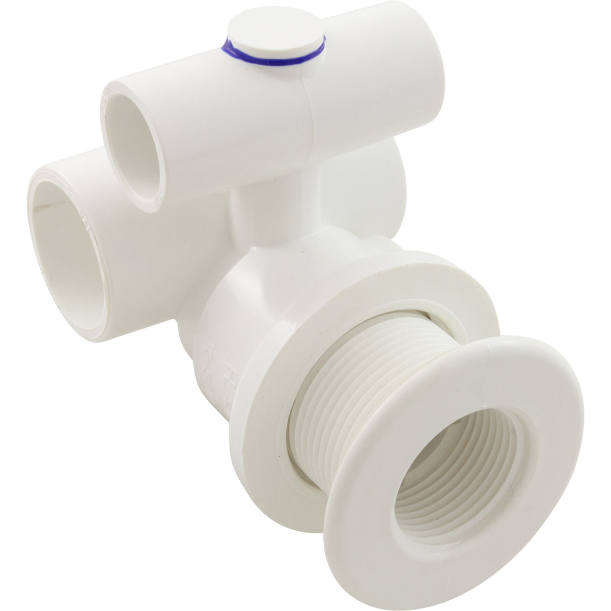 Jet Body, BWG/HAI Slimline, w/Extended Wall Fitting, White