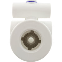 Jet Body, BWG/HAI Slimline, w/Extended Wall Fitting, White