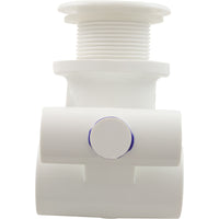Jet Body, BWG/HAI Slimline, w/Extended Wall Fitting, White