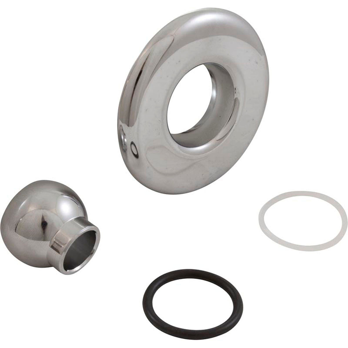 Escutcheon, BWG/HAI Slimline, Smth, w/Dir Eyeball, Chr