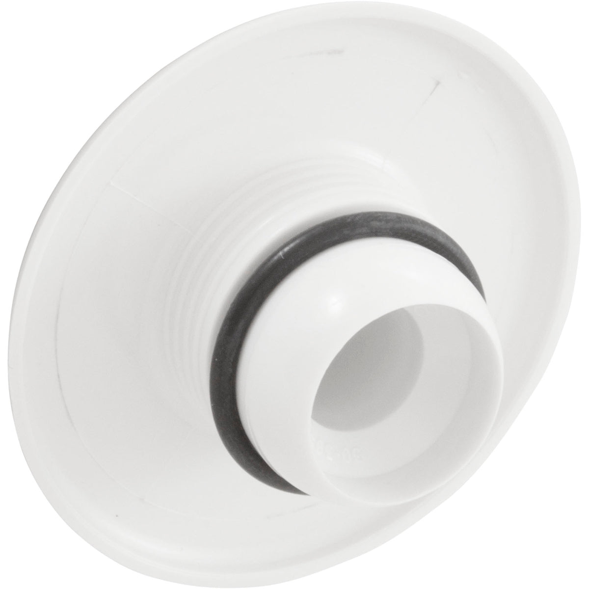 Escutcheon, BWG/HAI Slimline, Smth, w/Dir Eyeball, White