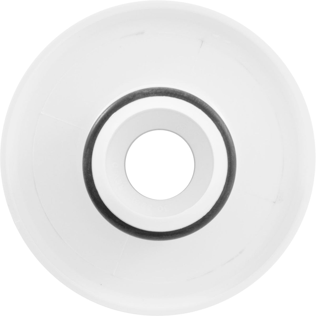 Escutcheon, BWG/HAI Slimline, Smth, w/Dir Eyeball, White