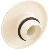 Escutcheon, BWG/HAI Slimline, Smth, w/Dir Eyeball, Bone