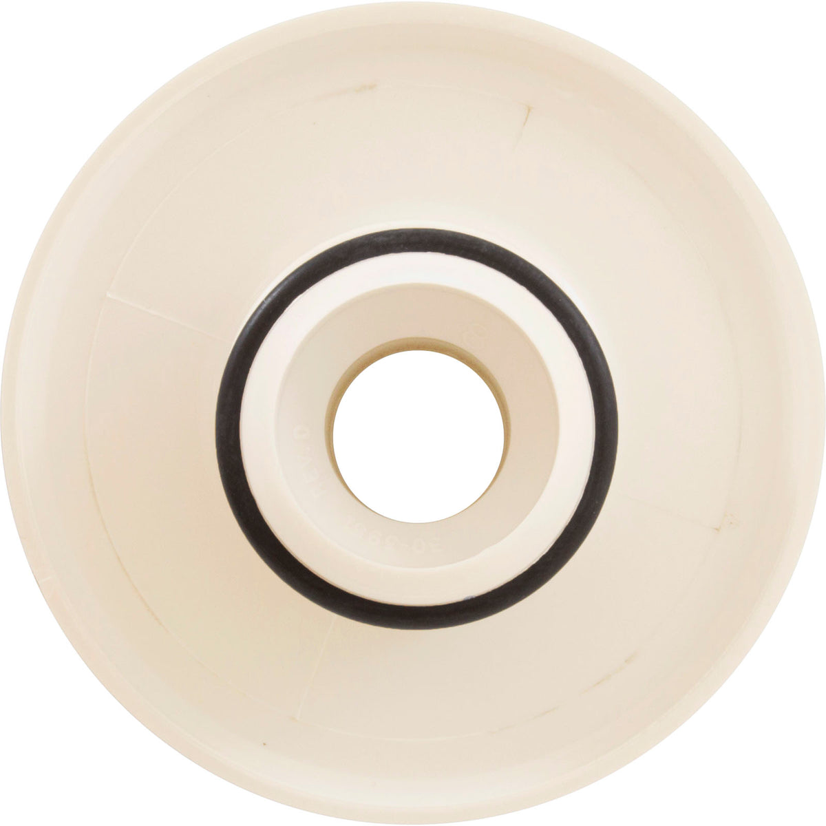Escutcheon, BWG/HAI Slimline, Smth, w/Dir Eyeball, Bone