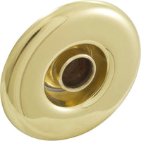 Escutcheon, BWG/HAI Slimline, Smth, w/Dir Eyeball, Brass