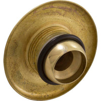 Escutcheon, BWG/HAI Slimline, Smth, w/Dir Eyeball, Brass