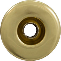 Escutcheon, BWG/HAI Slimline, Smth, w/Dir Eyeball, Brass